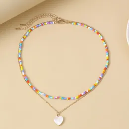 Choker Shell Beaded Fashion Necklace Girl Gift Chain Pendant Jewelry