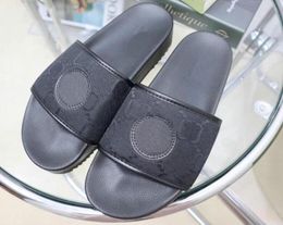 Designer Slippers Slides Sandals Flat slide Mens Womens Luxury Sandal Beach Slipper Platform Rubber Shower leather brands Summer Shoes
