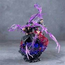 Anime 14cm Anime One Piece Figure Onigashima Swords Style Action Figurine Statue Model Collectible Decoration Toy Gift R231109