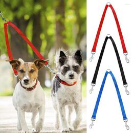 Dog Collars Creative Harness Strong Nylon V Shape Two Dogs Leash Pet Lead Walking Double