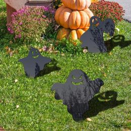 Garden Decorations 3 PCS Halloween Ghost Acrylic Outdoor Decorative Floor Insert