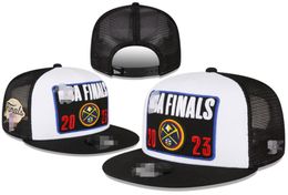 Denvers Nuggets Ball Caps 2022-2023-24 unisex baseball cap snapback hat Finals Champions Locker Room 9FIFTY sun hat embroidery spring summer cap wholesale beanies a6