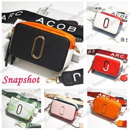 9 days delivered Snapshot MultiColor Mar Camera Bag Designer Bag Luxury Handbags Shoulder Bags Womens Fashion TieDye Wide Strap Leather Italic Flash Strap Purse Tex