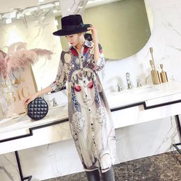 Ethnic Clothing Women's Han Chinese Retro Coat Girl's Tang Suit Big Flower Improved Young Style