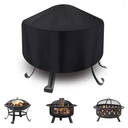 Tools Fire Cover Round Outdoor Garden Patio With Drawstring For Stove