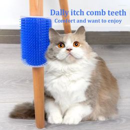 Cat Toys Corner Rubbing Device Massage Brush Pet Dally Itch Toy Self Hi Speed Plastic Material