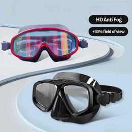 Goggles Swim Snorkel Professional Diving Mask HD Swimming Goggles for Unisex Goggles Scuba Diving Spearfishing P230408