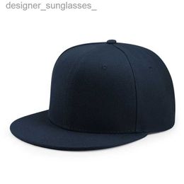 Stingy Brim Hats Adult Back Closed Baseball C for Small Head La Man Blank Hiphop Snback Hat Man Plus Size Fitted Flat Peak Cs 55cm to 64cL231109