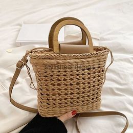 Shoulder Bags Bags Luxury Bags for 2023 Straw Bags Weave The Tote Bags Designer Handbag Summer Purse Drawstring Beach Shoulder Bagstylisheendibags