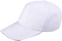 Plain Blank Sublimation Cap Polyester Heat Transfer Baseba Caps Hat with Adjustable Snapback Whole Lot9359562