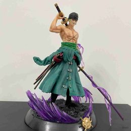 Anime Anime One Piece Roronoa Dream Figure Collectible Figurine Model Cartoon Children Kids Boy Toy Gift R231109