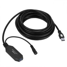 Freeshipping 5 Metres Super Speed Up to 5Gbps USB 30 Type A Male To Female Active Extension Cable for PC Camera Dvuve