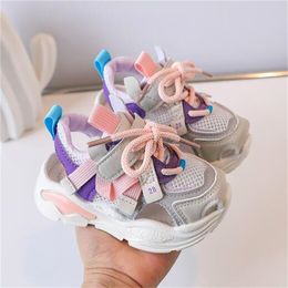 Kids Shoes Toddler baby Sneakers Design Mesh Breathable Children Athletic Sandal Fashion Girls Boy Running Sports Shoes