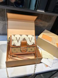 2023 New style Daphne Fluffy designer bag classic shoulder bag clutch handbag luxury tote bag messenger crossbody packages