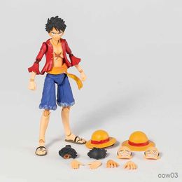 Anime Variable Action Heroes One Piece Monkey Roronoa Figurine Collection Action Figure Model Toy Gift R231109