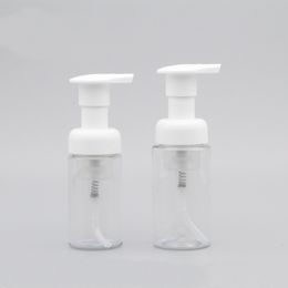 100pcs/lot 30ml 40ml Empty Foam Spray Bottle Transparent Plastic Liquid Foaming Soap Pump White Cream Mousse Containers