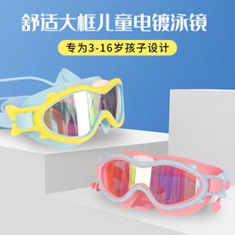 Goggles Hot New Children Marca Dragon Swimming Goggles P anti-fog Glasses Waterproof Goggles P230408