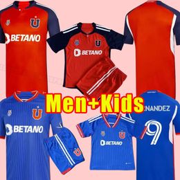 S-xxl 23 24 Universidad De Chile Soccer Jerseys 2023 2024 Osorio Fernandez Assadi Men child women girl home away third Udechile Football Shirts Kids Kit