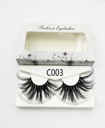 27 30mm 3D Mink False Eyelashes Big Dramatic Volumn Lash Eye Lashes Thick Fake Eyelash Whole7018372