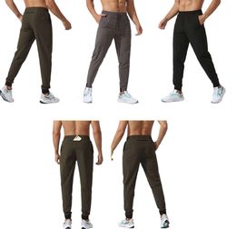 LUU womens Men's Jogger Long Pants Sport Yoga Outfit Quick Dry Drawstring Gym Pockets Sweatpants Trousers Mens Casual Elastic Waist fitness leggingsSlimming trend