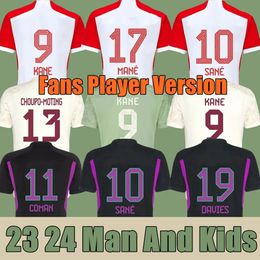 KANE Soccer Jerseys MUSIALA DE LIGT 23 24 Player Child Kits SANE HERNANDEZ BAYERNS mUNIch GNABRY Oktoberfest MULLER DAVIES KIMMICH football Shirt Men Kids kit777