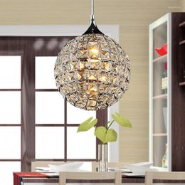 Pendant Lamps Modern K9 Crystal Light Lamp Lighting For Home Living Room Parlour AC 90-260V