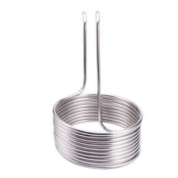 Bar Tools Bar el Spiral Home Brewing Tool Wort Chiller Pipe Kitchen Supplies Wine Making Machine Stainless Steel Beer Cooling Coil 231109