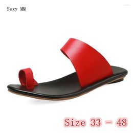 Sandals Summer Shoes Slides Women Flat Woman Flip Flops Slippers Small Plus Size 33 34- 40 41 42 43 44 45 46 47 48