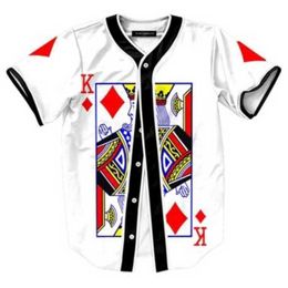 Baseball Jersey Men Stripe Short Sleeve Street Shirts Black White Sport Shirt UAL3001