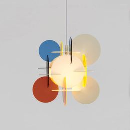 Pendant Lamps Ball Chandelier Modern Led Bubble Glass Vintage Lamp Dining Table Kitchen Island Industrial Style Lighting