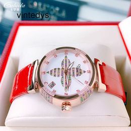 Quartz Watch for Women Caroline Brand Automatic Four Leaf Grass Women's Watch with High Beauty Value Waterproof 2023 New Model