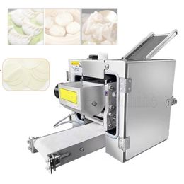 Stainless Steel Automatic Dough Roller Sheeter Machine Electric Dumpling Skin Noodle Cutter Pasta Maker Making Machine