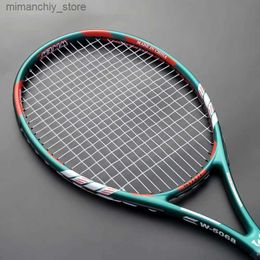 Tennis Rackets Carbon Aluminium Alloy Training Tennis Rackets For Adult 100sq.in Men Women Professional Racket With Strings Bag Padel Raqueta Q231108