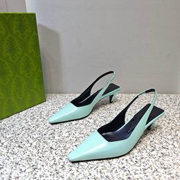 2024 Women's Shoes Dress Shoes Fashion Shiny Women's Shoes Low High Heels Shoes Simple and Comfortable Shiny Shoes Lacquer Leather Material Stars Same Style