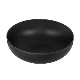 Dinnerware Sets Salad Containers Japanese Style Bowl Headset Serving Melamine Tableware Black Soup Porcelain