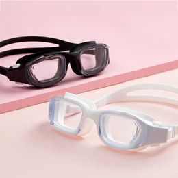 Goggles Antifog Waterproof Goggles Swimming High Definition Professional Training Goggles Adult Myopia Natacion Swimming Supplies P230408