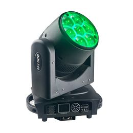 2 pçs/lote Bee Eye 740RGBW 4IN1 Zoom Led Moving Head Light