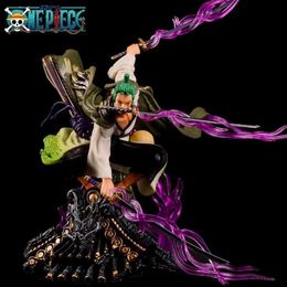 Anime 20CM Roronoa Figurine One Piece Anime Action Figure Adult Children Toys Kids Cartoon Dolls Gift Model Decoration R231109