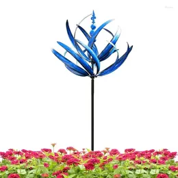 Garden Decorations 3D Wind Chimes Spinners Wrought Iron Spinner Stable Support Rustic Look Outdoor Decoration For Balconies Porches