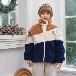 Coat Dave Bella Children's Boy's Girl's Clothes Winter Fashion Casual Jacket Overcoat Tops Warm Outdoor Sport DK4237907 231108
