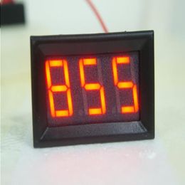 Integrated Circuits 10pcs RED 2 wire 056-inch DC digital voltmeter AC70V-500V Home Use Voltage Display Blgsl