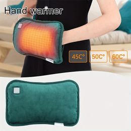 Other Home Garden Electric Hand Warmer USB Heating Portable Washable Foldable Heater For Office Outdoor Travel 231108