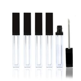 wholesale 5ml Lip gloss Plastic Bottle Containers Empty Clear Lipgloss Tube Eyeliner Eyelash Container