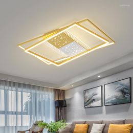 Chandeliers Nordic Living Room Led Simple Modern Creative Ceiling Decoration Light Restaurant Warm Bedroom Gold Decor Ledlamp