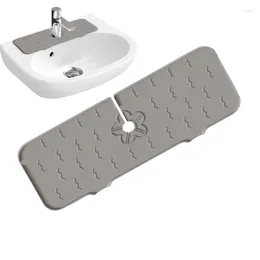 Table Mats Faucet Draining Pad Silicone Protectors For Sink Kitchen Gadgets Accessories Apartment Bathroom