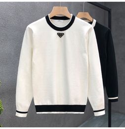Fashion Men's Sweaters for Spring and Fall Men's and Women's sweatshirts Designer knitted casual hip hop street wear Wool sweater Knitwear Jumper Asian size M-3XL