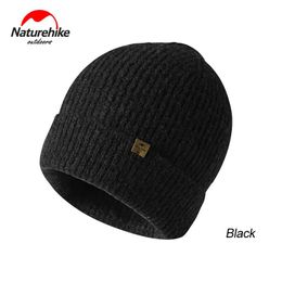 Cycling Caps Masks Male Female Winter Outdoor Thicken Wool Knitted Hat Climbing Skiing Camping Hiking Trekking Keep Warm Knitted Cap 231101