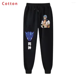Men's Hoodies Anime Men Women Long Pants Autumn And Winter Mens Casual Fleece Cotton Sweatpants Soft Sports Jogging