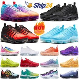 nike air vapormax plus tn vapor max tns scarpe da corsa uomo donna sneakers firmate triple nero bianco Red Cherry Cool Grey Olive Navy scarpe da ginnastica sportive all'aperto