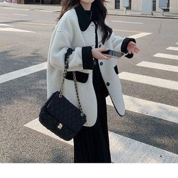 Women's Jackets Wear Both Sides Of The Small Fragrant Wind Lamb Wool Coat Female Autumn And Winter Fur One Cotton-padded Senior Sense